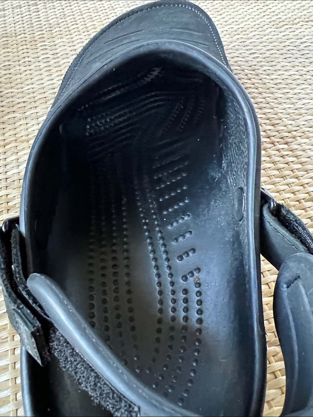 Crocs Mens Classic Yukon Vista II LiteRide Clogs graphite adj heel strap 11 - Picture 10 of 10